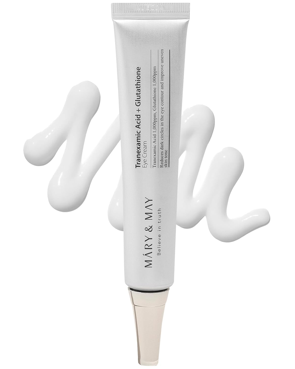 Mary&May Tranexamic Acid + Glutathione Eye Cream – skaistinantis paakių kremas nuo pigmentacijos (Mini, 12 g)
