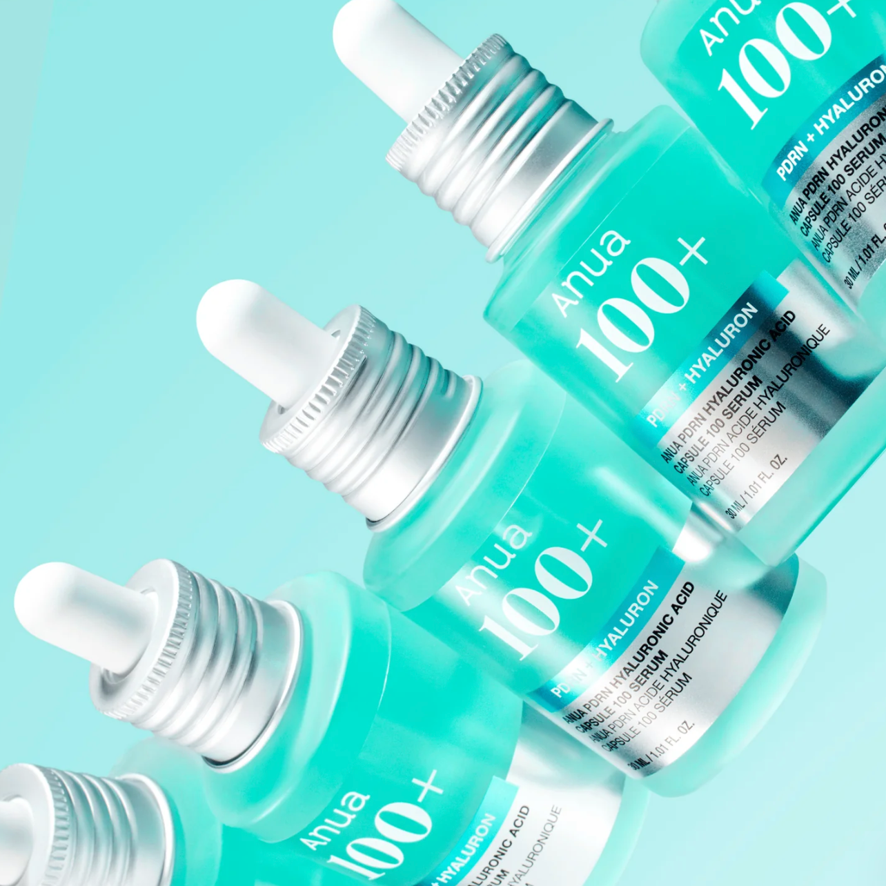 Anua PDRN Hyaluronic Acid Capsule 100 Serum – serumas su PDRN ir hialuronu, 30 ml