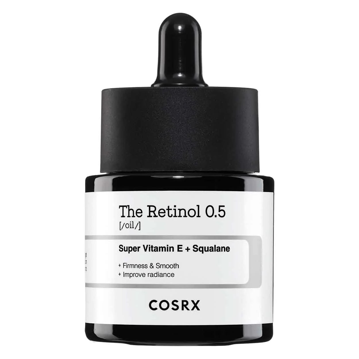 COSRX The Retinol 0.5 Oil – Veido aliejus su 0,5% retinoliu, 20 ml