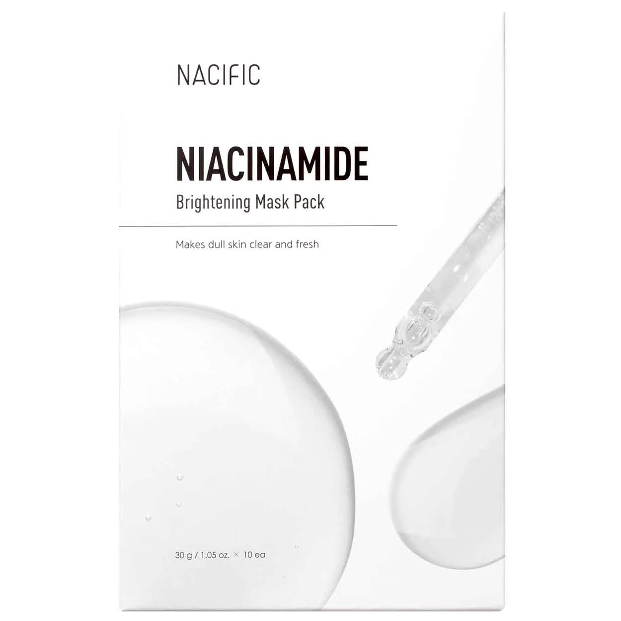 NACIFIC Brightening Niacinamide Mask - skaistinanti veido kaukė