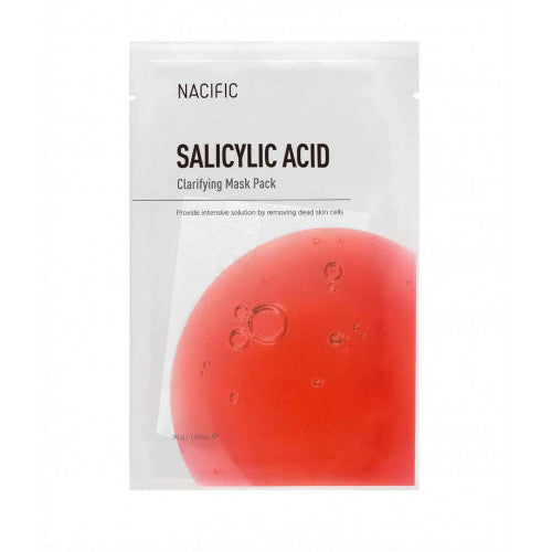 NACIFIC Salicylic Acid Clarifying Mask - valomoji veido kaukė su salicilo rūgštimi