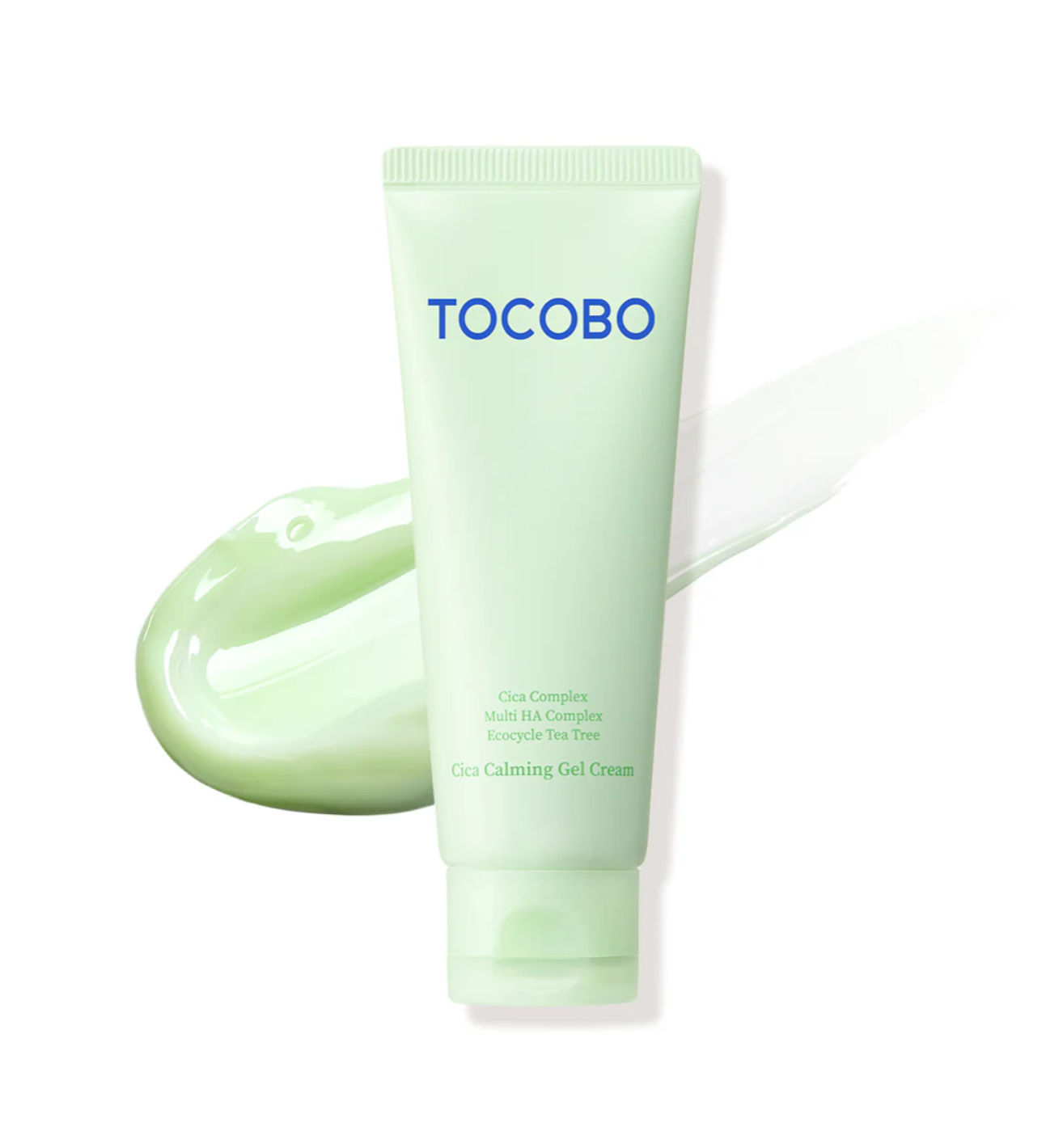 TOCOBO Cica Calming Gel Cream – Raminantis gelinis kremas su asiūklių ekstraktu, 50 ml