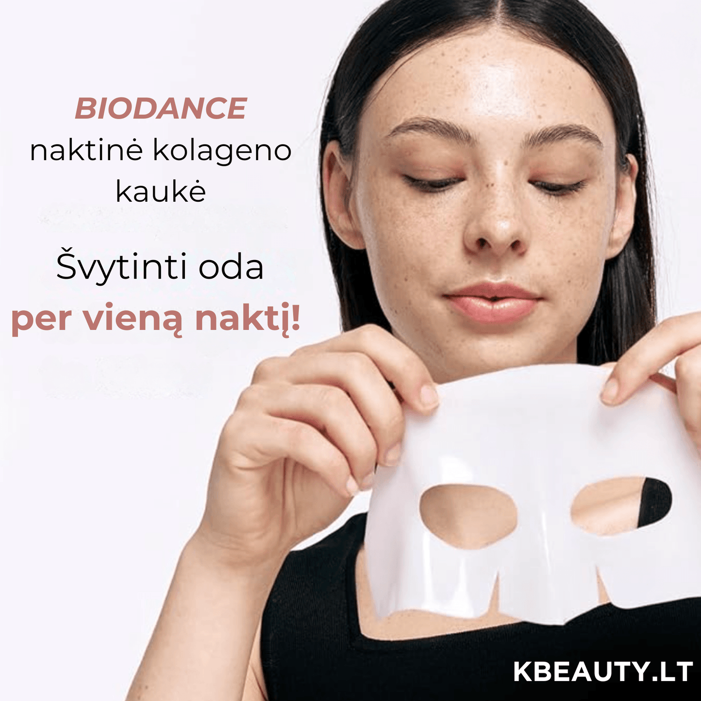 Biodance Bio-Collagen Real Deep Mask - kolageno kaukė, 1 vnt. - KBEAUTY.LT