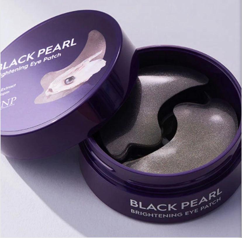 SNP Black Pearl Brightening Eye Patch - skaistinantys paakių padeliai, 60 vnt. - KBEAUTY.LT