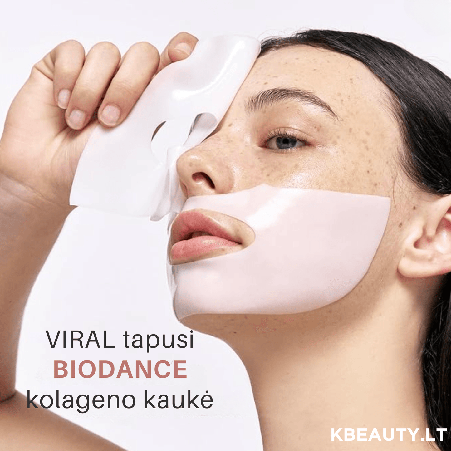 Biodance Bio-Collagen Real Deep Mask - kolageno kaukė, 1 vnt. - KBEAUTY.LT