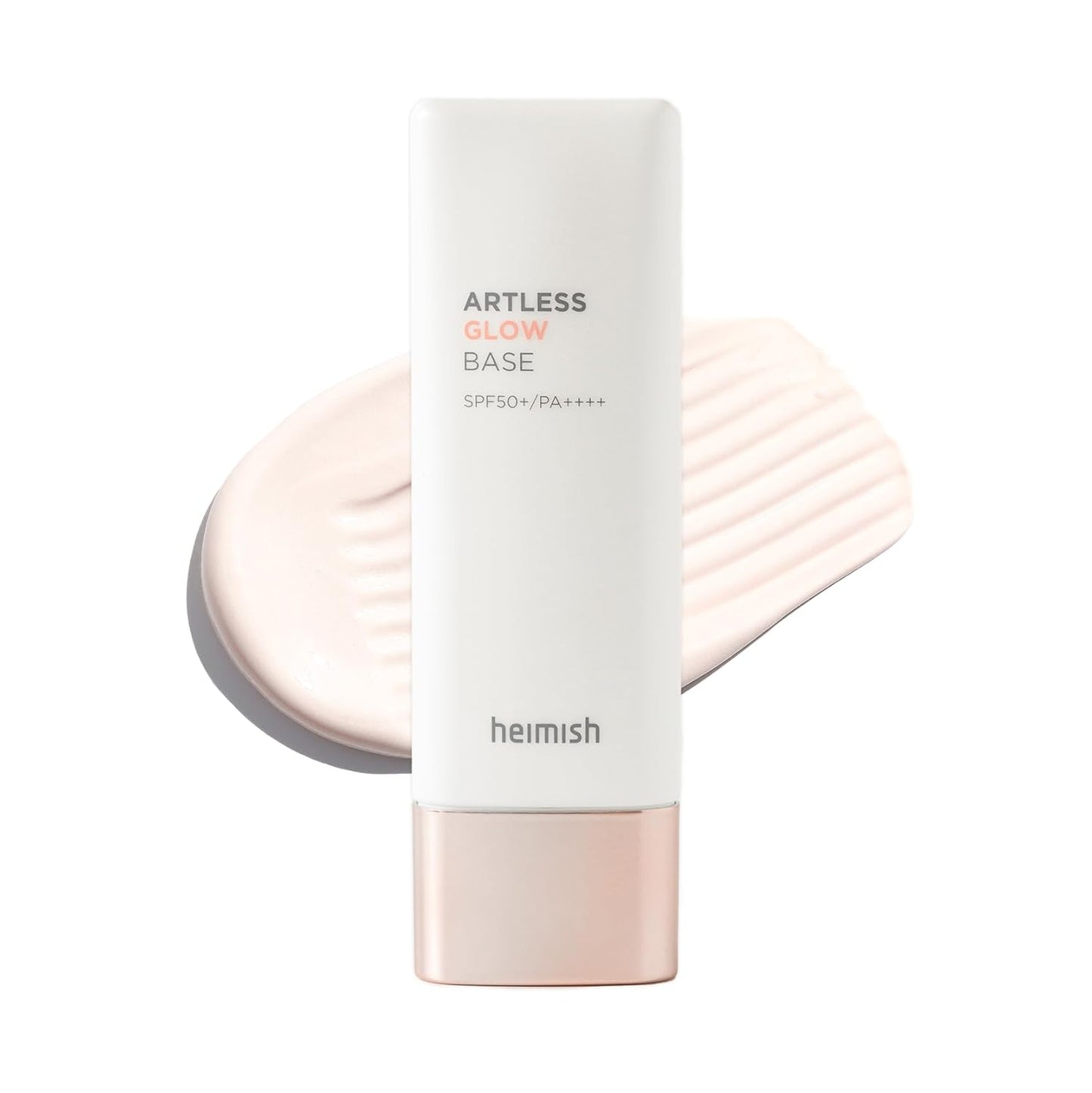 HEIMISH Artless Glow Base, SPF 50+/PA+++ - makiažo pagrindas su SPF, 40ml