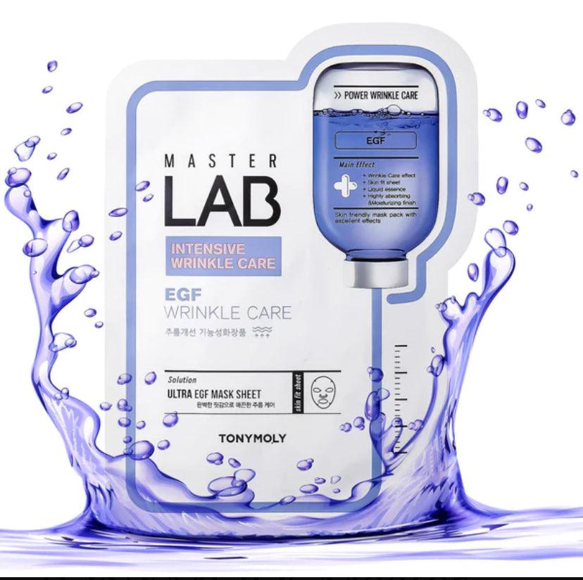 TONYMOLY Master Lab Mask Sheet #EGF - lakštinė kaukė raukšlelių mažinimui - KBEAUTY.LT