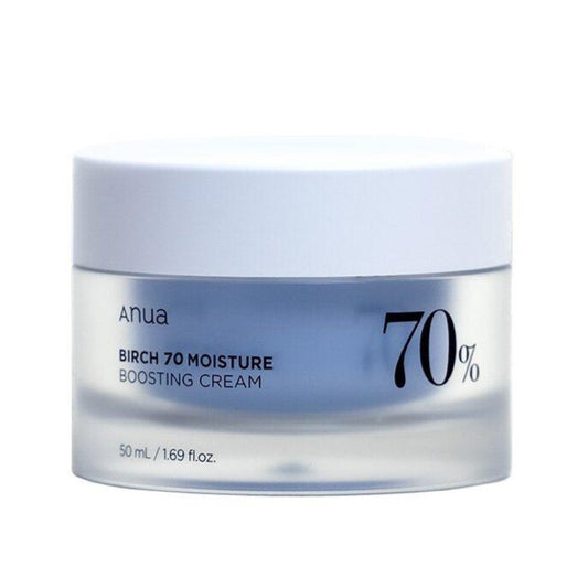 ANUA Birch 70 Moisture Boosting Cream - drėkinantis veido kremas, 50ml - KBEAUTY.LT