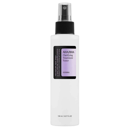 COSRX AHA/BHA Treatment Toner - veido tonikas su AHA ir BHA rūgštimis, 150 ml.