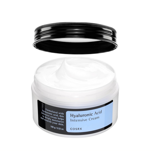 COSRX Hyaluronic Acid Intensive Cream - intensyviai drėkinantis kremas su hialurono rūgštimi, 100ml