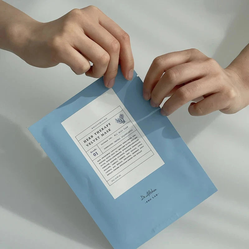 DR. ALTHEA Herb Therapy Velvet Mask - raminanti veido kaukė_lakstine kauke