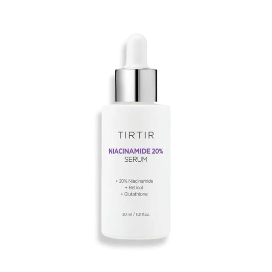 TIRTIR Niacinamide 20% Serum – intensyviai skaistinantis ir poras sutraukiantis serumas (30 ml)