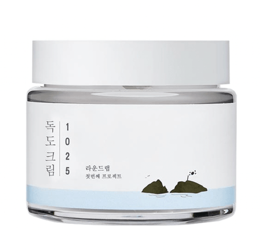 ROUND LAB 1025 DOKDO drėkinantis kremas jautriai odai, 80ml - KBEAUTY.LT