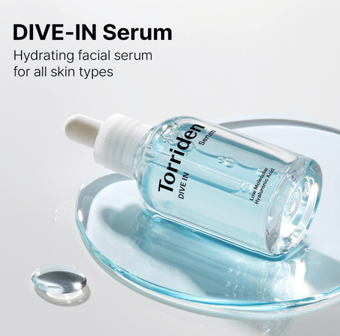 TORRIDEN DIVE-IN Low Molecular Hyaluronic serumas su hialurono rūgštimi, 50ml - KBEAUTY.LT