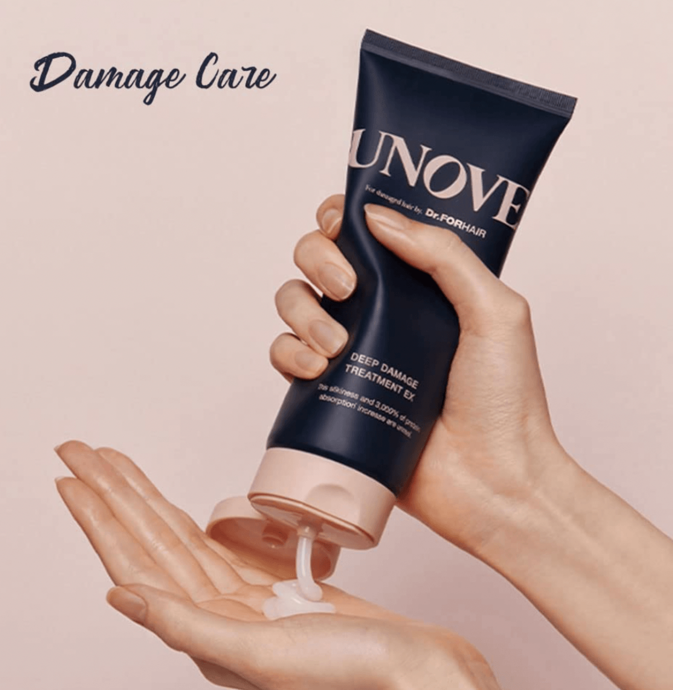 Dr.FORHAIR UNOVE Deep Damage Treatment - atkuriamoji plaukų priemonė pažeistiems plaukams, 207ml - KBEAUTY.LT