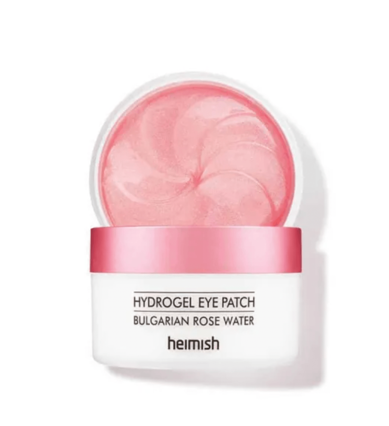 HEIMISH Bulgarian Rose Hydrogel Eye Patch - hidrogelio paakių padeliai su rožių ekstraktu, 60 vnt. - KBEAUTY.LT