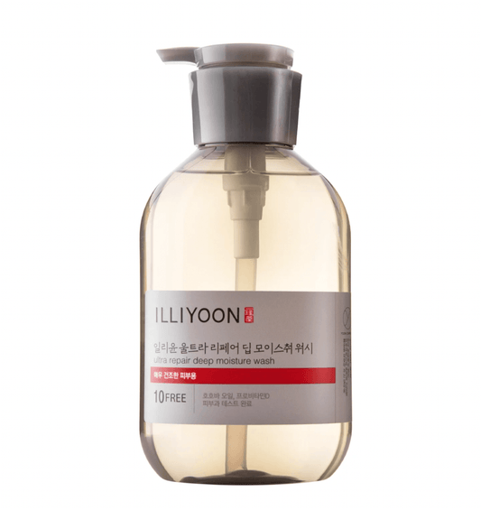 ILLIYOON Ultra Moisture Cleanser - drėkinantis aliejinis kūno prausiklis, 500ml - KBEAUTY.LT