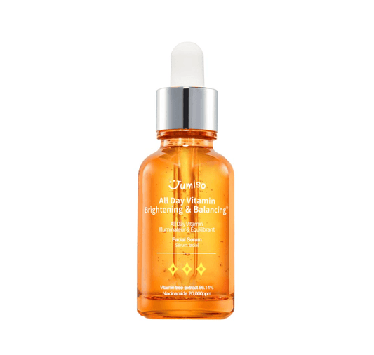 JUMISO All Day Vitamin Brightening & Balancing Facial Serum - skaistinantis veido serumas, 30ml - KBEAUTY.LT