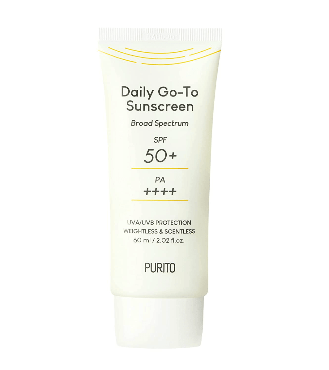 PURITO Daily Go-To Sunscreen - veido kremas su SPF, 60ml - KBEAUTY.LT