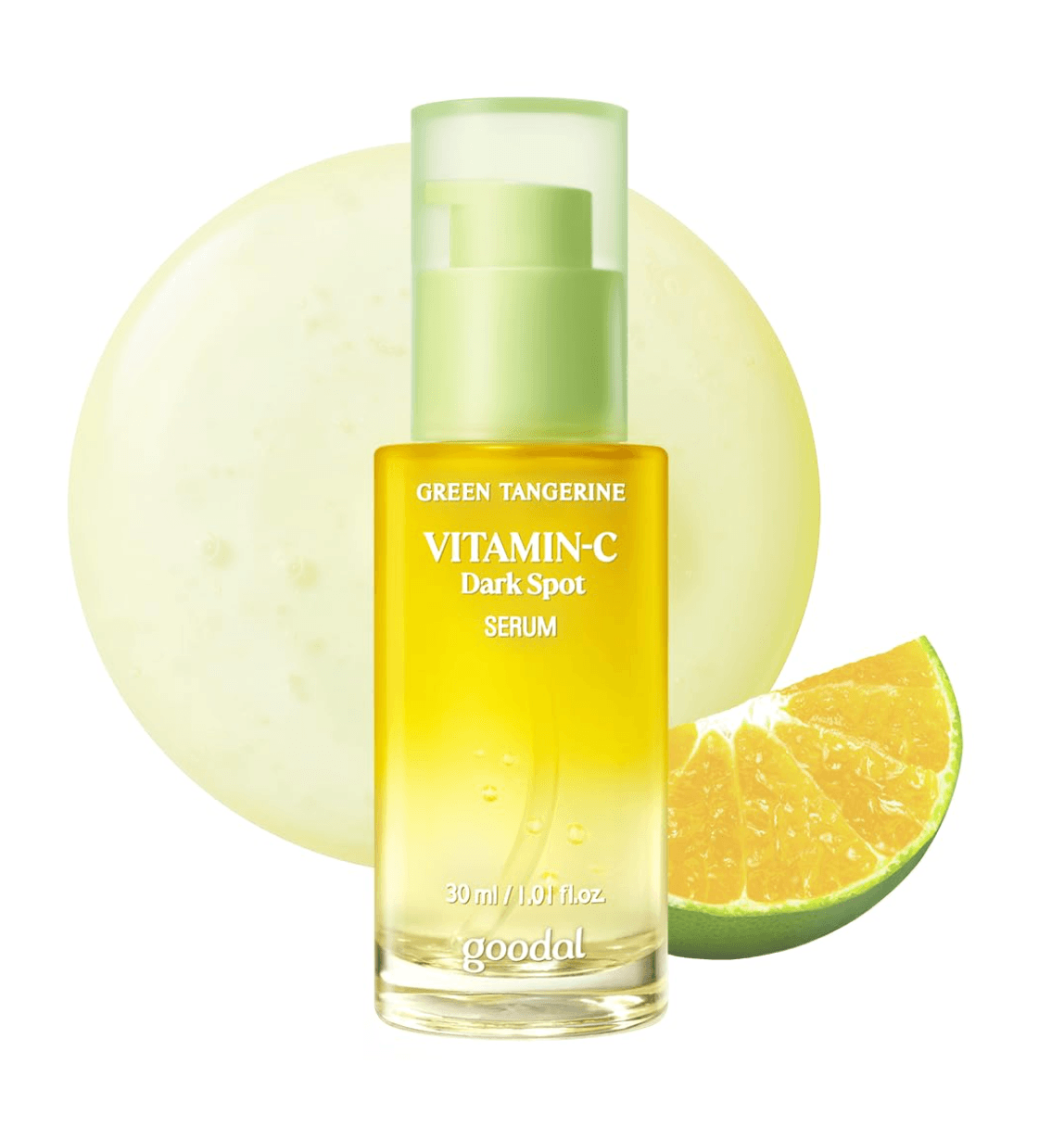 GOODAL Green Tangerine Vitamin C Serum - serumas su vitaminu C, 40ml - KBEAUTY.LT