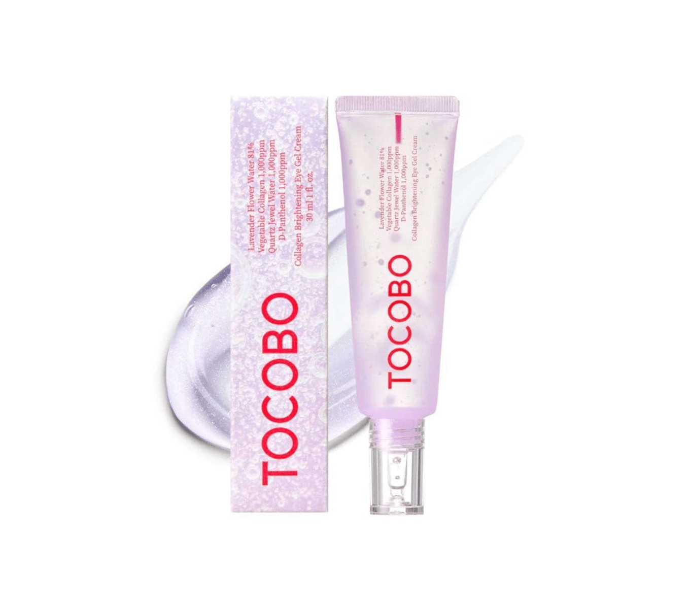 TOCOBO Collagen Brightening Eye Gel Cream - skaistinantis paakių kremas, 30ml - KBEAUTY.LT