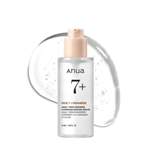 ANUA 7 Rice Ceramide Hydrating Barrier Serum - drėkinantis serumas su keramidais, 50ml - KBEAUTY.LT