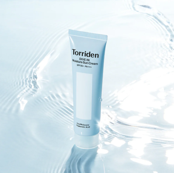 TORRIDEN DIVE-IN Watery Moisture Sun Cream - drėkinantis veido kremas su SPF, 60ml