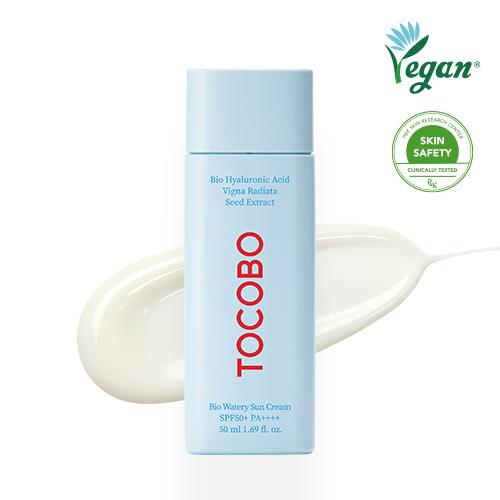 TOCOBO Bio Watery Sun Cream SPF50+ - apsauginis veido kremas nuo saulės