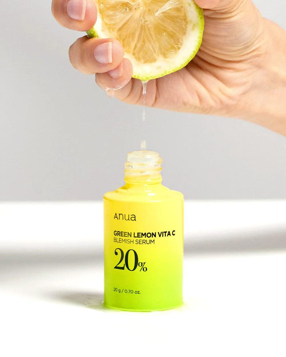 ANUA GREEN LEMON C SERUM - vitamino c serumas, 20ml_skaistinantis serumas