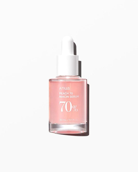 ANUA Peach 70 Niacin Serum - skaistinantis serumas su persikų ekstraktu ir 5% niacinamido