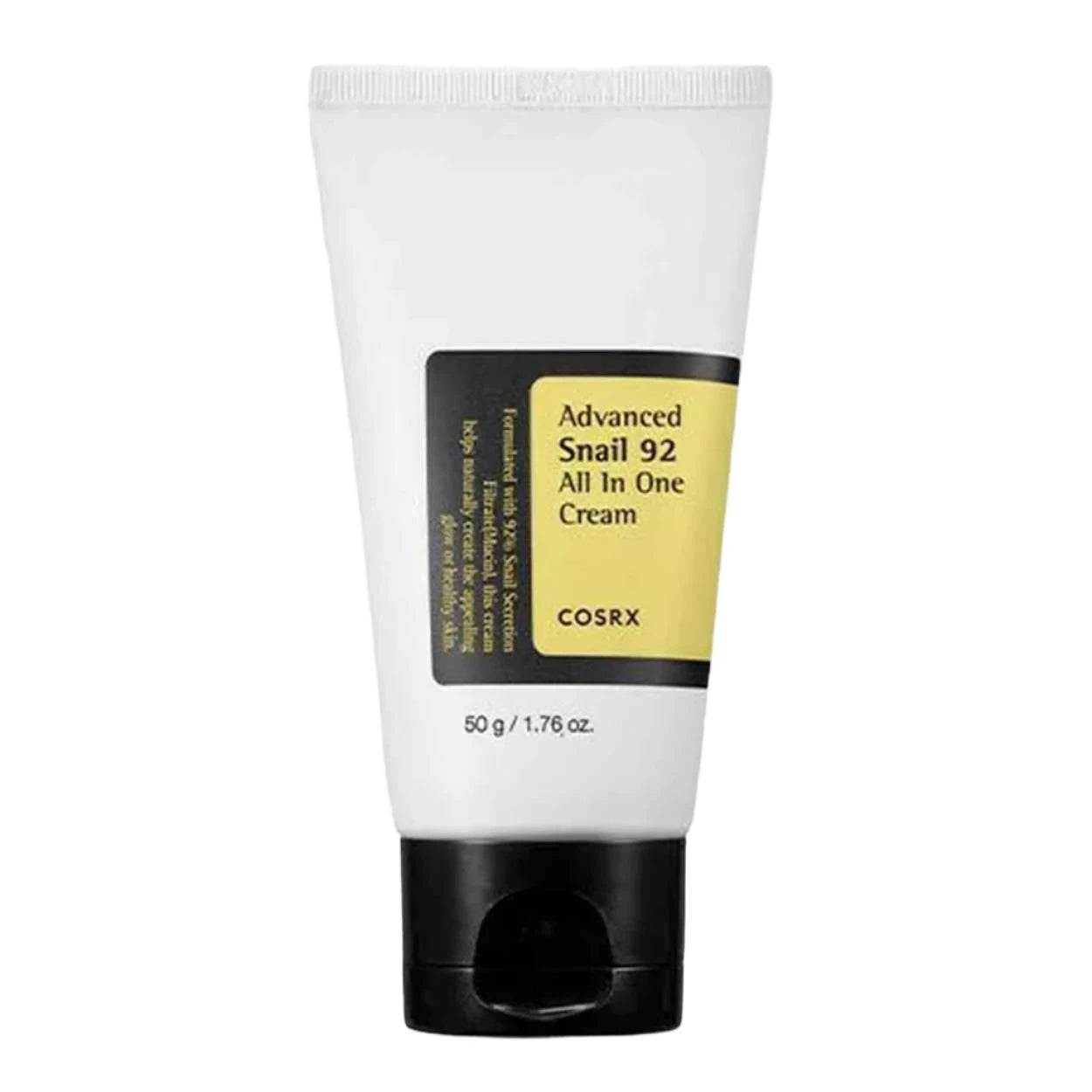 COSRX Advanced Snail 92 All In One Cream – Universalus kremas su 92% sraigių mucinu, 50g TUBE