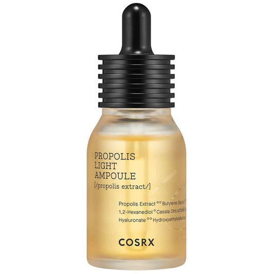 COSRX Full Fit Propolis Light Ampoule – Intensyviai drėkinanti ir maitinančioji ampulė su propoliu, 30 ml