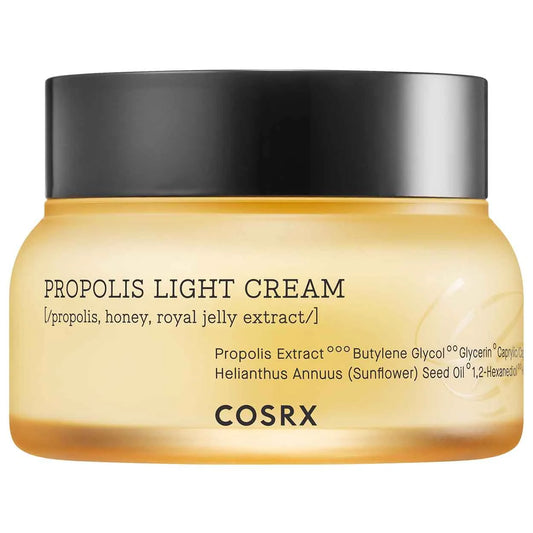 COSRX Full Fit Propolis Light Cream – Lengvas drėkinantis kremas su propoliu, 65 ml