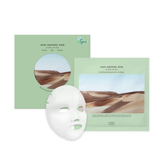 DR. ALTHEA Oasis Soothing Mask Set – Intensyviai drėkinančių raminančių kaukių rinkinys, 5×27 ml