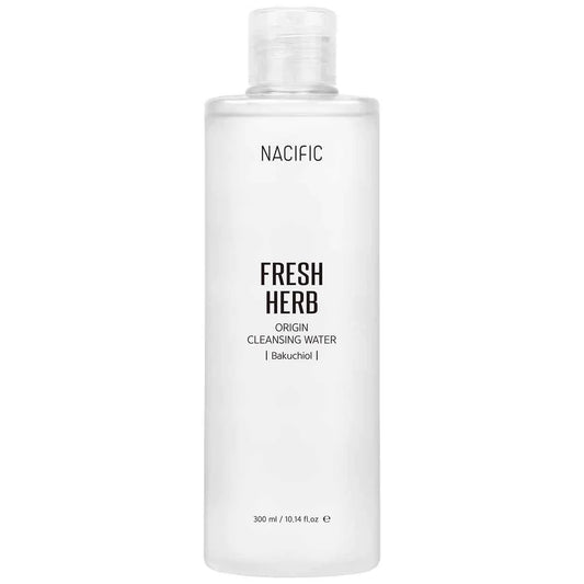 NACIFIC Fresh Herb Origin Cleansing Water – Valomasis micelinis vanduo su augaliniais ekstraktais, 300 ml