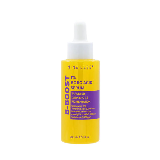 NINELESS B-Boost 1% Kojic Acid Serum – Skaistinantis serumas su 1% Kojic rūgštimi, 30 ml